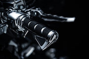 Kuryakyn Kinetic Grips In Chrome For For 2008-2024 Harley-Davidson E-Throttle Models & Road King Special/Trike Black| Chrome #KUR6352