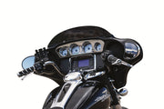 Kuryakyn Kinetic Grips In Chrome For For 2008-2024 Harley-Davidson E-Throttle Models & Road King Special/Trike