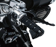 Kuryakyn Kinetic Grips In Gloss Black For For 2008-2024 Harley-Davidson E-Throttle Models & Road King Special/Trike Black| Gloss #KUR6353