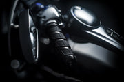 Kuryakyn Kinetic Grips In Gloss Black For For 2008-2024 Harley-Davidson E-Throttle Models & Road King Special/Trike