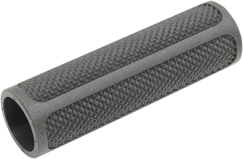 Performance Machine Replacement Custom Rubber Grip - Diamond Knurled /  No Waffle /  Sleeve, Each, Overdrive - Black / Flat