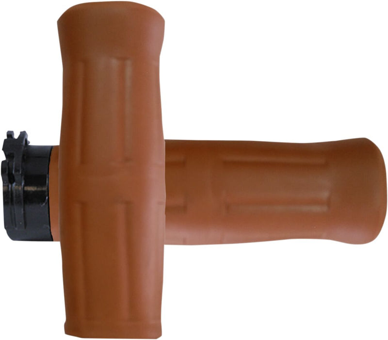 Avon Grips Old School Rubber Grips - Cable /  Closed End /  No Flange /  No Waffle, 12,7 cm (5"), Pair for Harley-Davidso for Harley-Davidson Touring, Softail, Sportster & Dyna 196