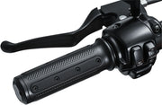 Kuryakyn Heavy Industry Grips in Satin Black For 1974-2023 Harley-Davidson Single And Dual Throttle Cable Models #KUR6121