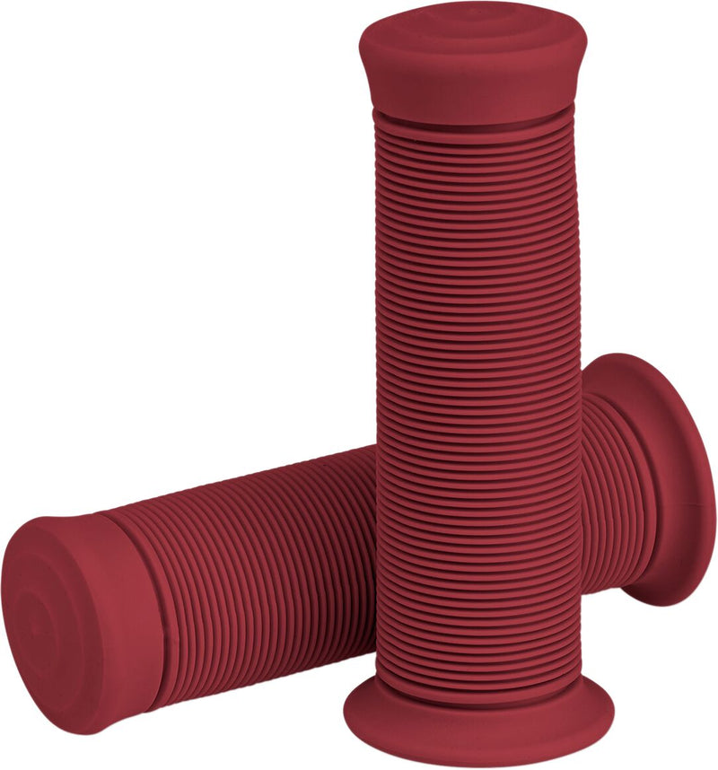 Biltwell 7/8 Inch Kung Fu TPV Grips in Oxblood