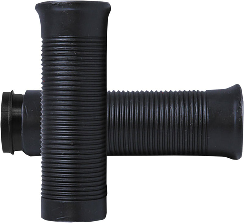 Avon Old School Jack Hammer Grips In Black For 2008-2024 Harley-Davidson E-Throttle Models & Road King Special/Trike