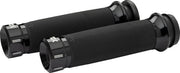Khrome Werks Black Klassic Grips for Various Various Harley-Davidson Motorcycles (See Fitment List)