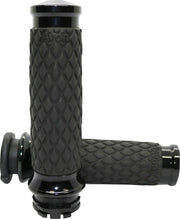 Diamond Contour Grips Dyna,
Softail,
Touring,
Trike