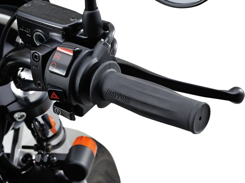 Daytona "GRIPPYGRIP" GGDI-Arc-I Grip Grippy Grip Grips Black Pair
