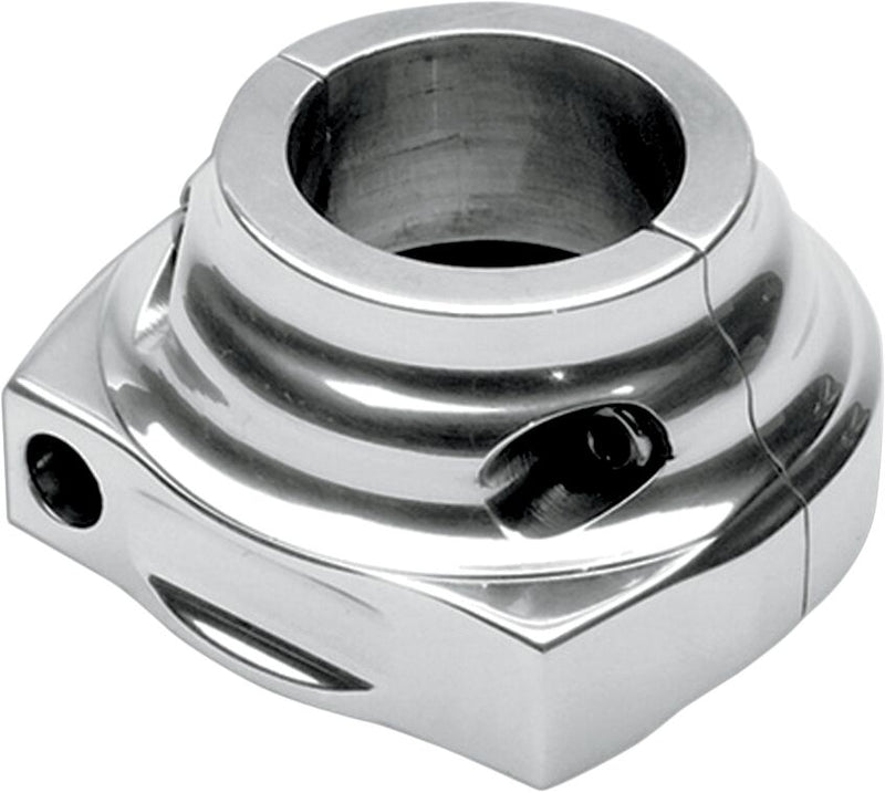 Performance Machine Throttle Housing - Each, Single Cable /  Thread-In Cable, Aluminum - Chrome for Harley-Davidson Touring, Softail, Sportster & Dyna 1983-2012