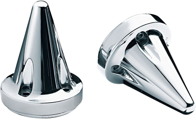 Kuryakyn Stiletto End Caps In Chrome For Kuryakyn Grips #KUR6249