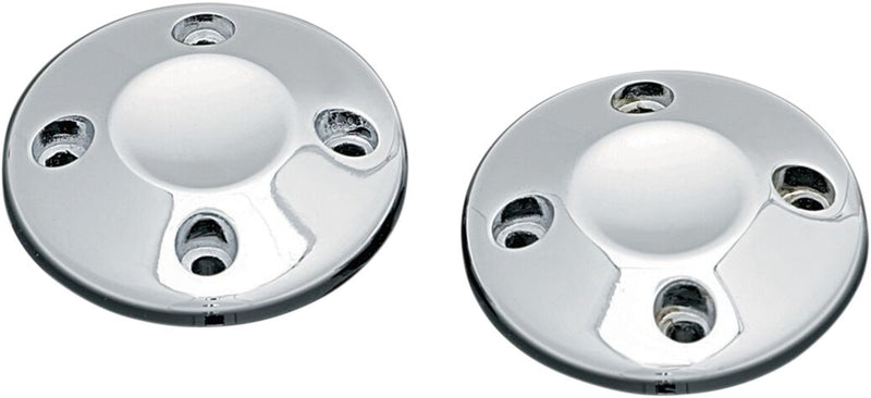 Kuryakyn ISO® Handlebar Grip End Cap - Pair - Chrome