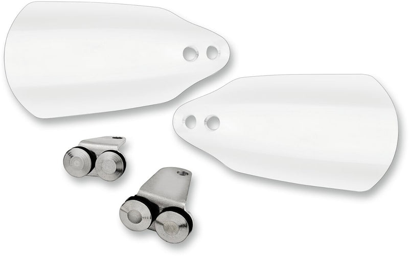 Memphis Shades Ghost Opaque Handguards for Various Various Harley-Davidson Motorcycles (See Fitment List) Gloss| White #MEM7215