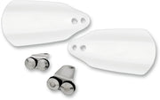 Memphis Shades Ghost Opaque Handguards for Various Various Harley-Davidson Motorcycles (See Fitment List) Gloss| White