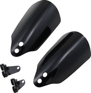 Memphis Shades Black Opaque Handguards for Various Various Harley-Davidson Motorcycles (See Fitment List)