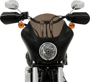 Memphis Shades Black Opaque Handguards for Various Various Harley-Davidson Motorcycles (See Fitment List) Black| Gloss #MEB7215