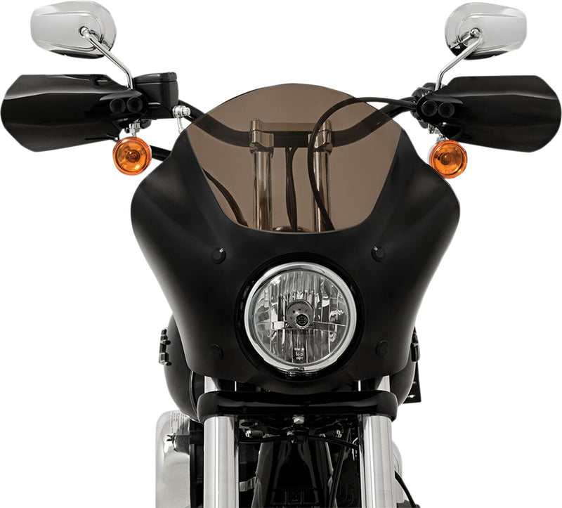 Memphis Shades Black Opaque Handguards for Various Various Harley-Davidson Motorcycles (See Fitment List) Black| Gloss #MEB7215