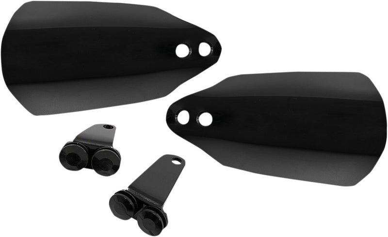 Memphis Shades Black Opaque Handguards for 2008-2016 Harley-Davidson Road King Motorcycles Black| Gloss #MEB7216