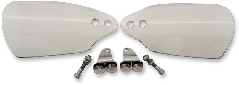 Memphis Shades Ghost Handguards for Hydraulic Clutches for 2019-2020 Harley-Davidson Electra Glide and 2014-2020 Harley-Davidson Street Glide Motorcycles Gloss| White