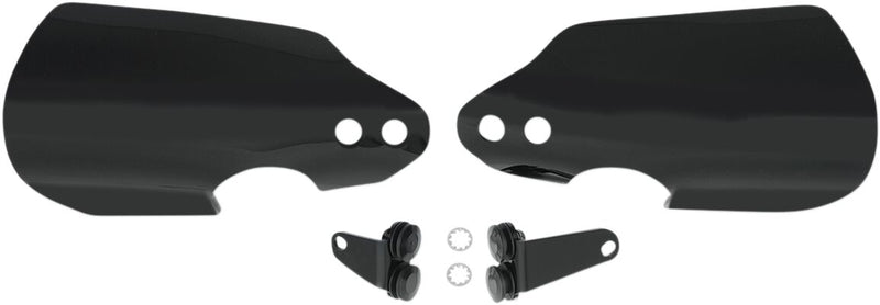 Memphis Shades Handguards w/Cutouts for Low Profile Turnsignals for 2018-2024 Harley-Davidson Softail Motorcycles Black| Gloss #MEB7221