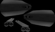 Memphis Shades HD Handguards for 2023-2024 Harley-Davidson Black Gloss Standard Plastic Pair