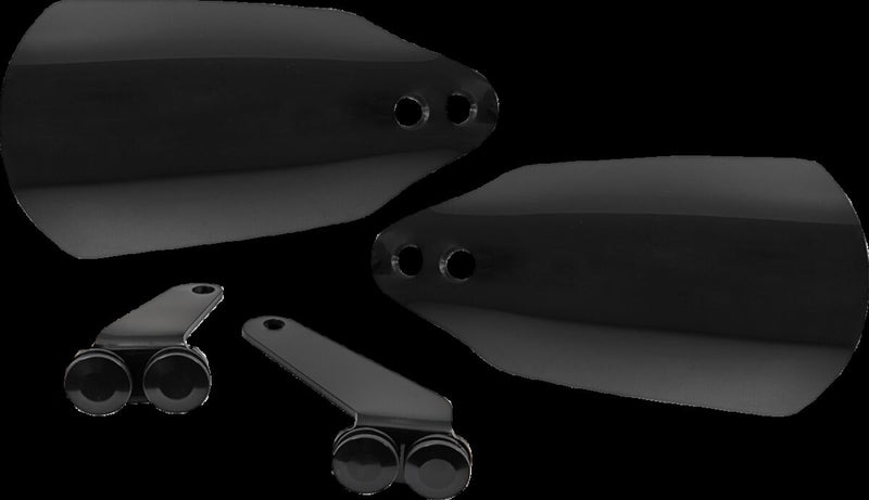 Memphis Shades HD Handguards for 2023-2024 Harley-Davidson Black Gloss Standard Plastic Pair