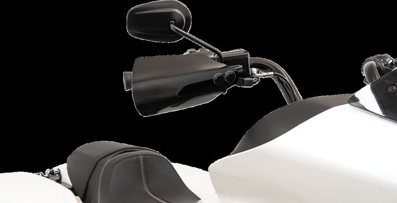 Memphis Shades HD Handguards for 2023-2024 Harley-Davidson Black Gloss Standard Plastic Pair #MEB7233
