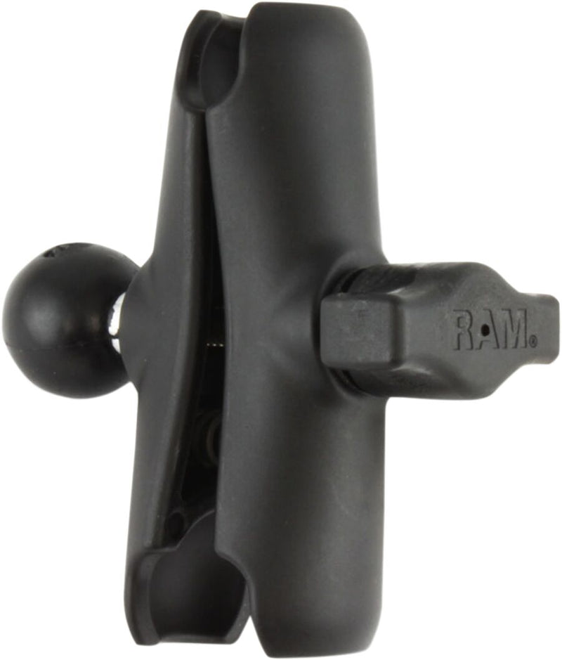 RAM Mounts Ball Accessory Base Adapter for B-Size Socket Arm Black Powder-Coated Universal Mounting Aluminium #RAM-B-273U