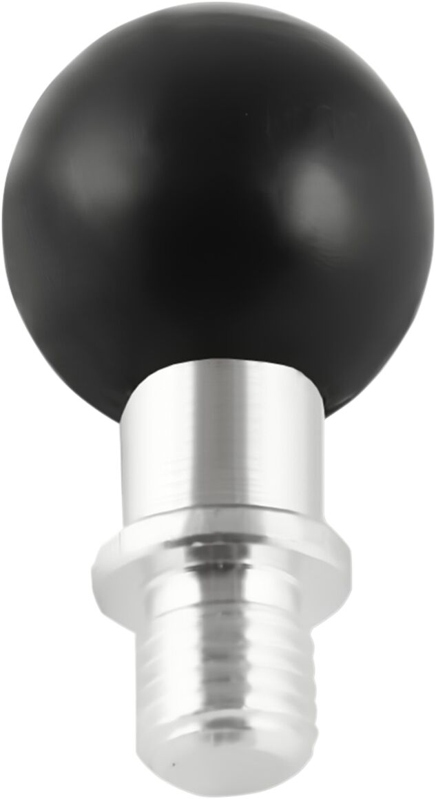 RAM Mounts Male-Thread Mount Base with 1" Ball Black Powder-Coated Universal Accessory Aluminium #RAM-B-349-1U
