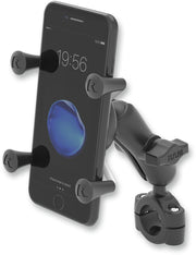 RAM Mounts Torque™ Handlebar Rail Base X-Grip® Cradle Black Flat Universal Phone Aluminium Composite #RAMB408751-UN7U