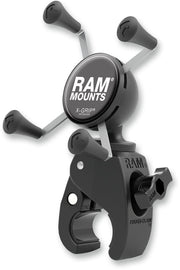 RAM Mounts Tough-Claw™ Mount with Universal X-Grip® Cradle Black Flat Phone Aluminium Composite #RAMHOL-UN7-400U