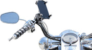 RAM Mounts Tough-Claw™ Mount with Universal X-Grip® Cradle Black Flat Large Phone Aluminium Composite #RAMHOLUN10400U