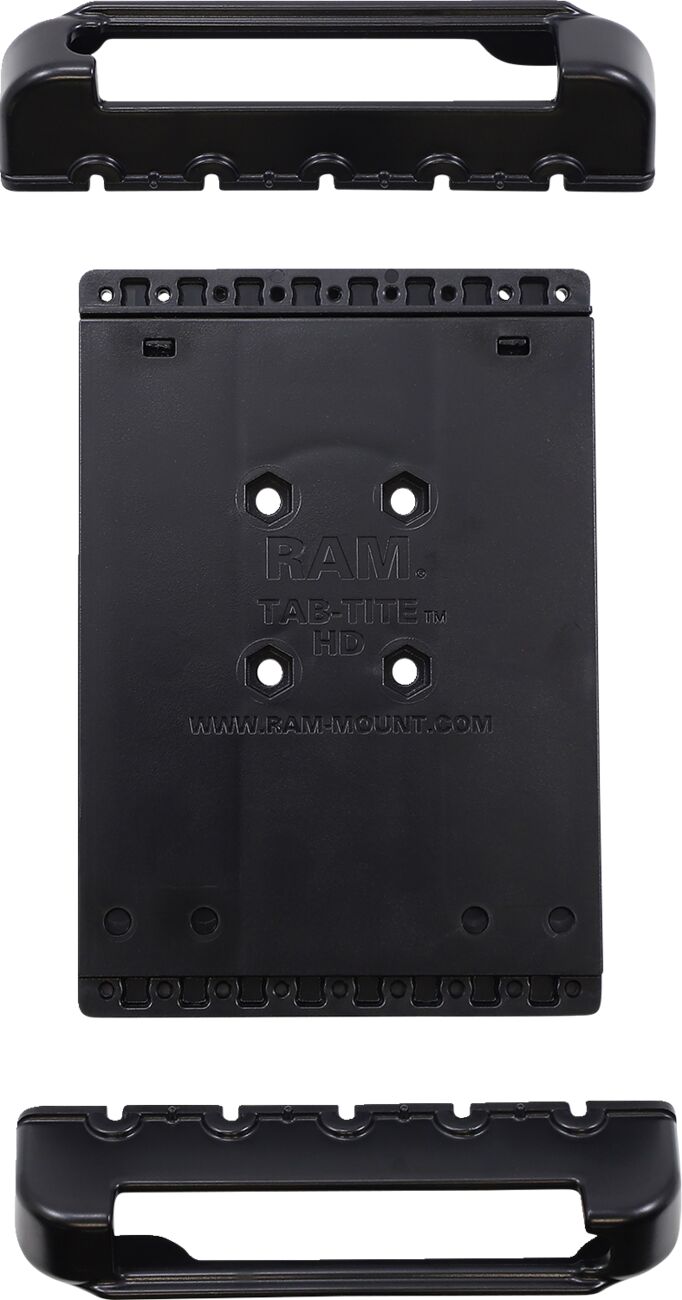 RAM Mounts Tab-Tite™ Spring Loaded Holder Cradle Black Flat Universal Tablet Composite #RAM-HOL-TAB23U