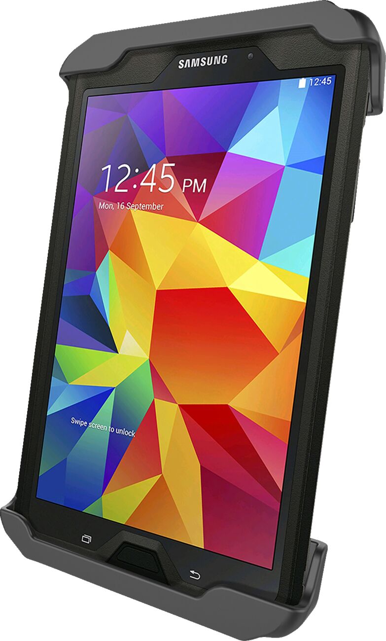 RAM Mounts Tab-Tite™ Spring Loaded Holder Cradle Black Flat Universal Tablet Composite #RAM-HOL-TAB23U