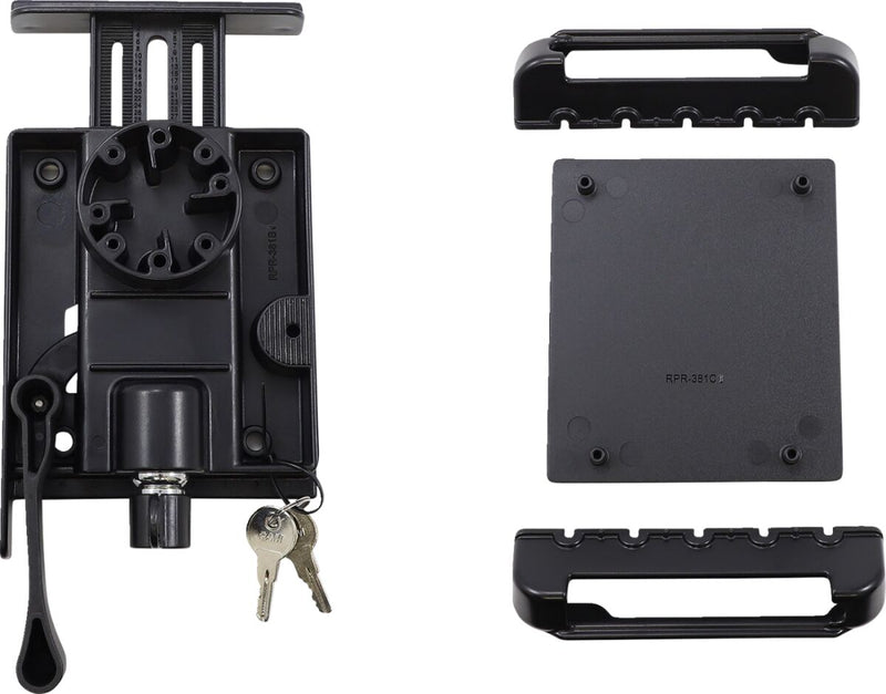 RAM Mounts Tab-Lock™ Spring Loaded Holder Cradle Black Flat Universal Tablet Composite #RAM-HOL-TABL23U