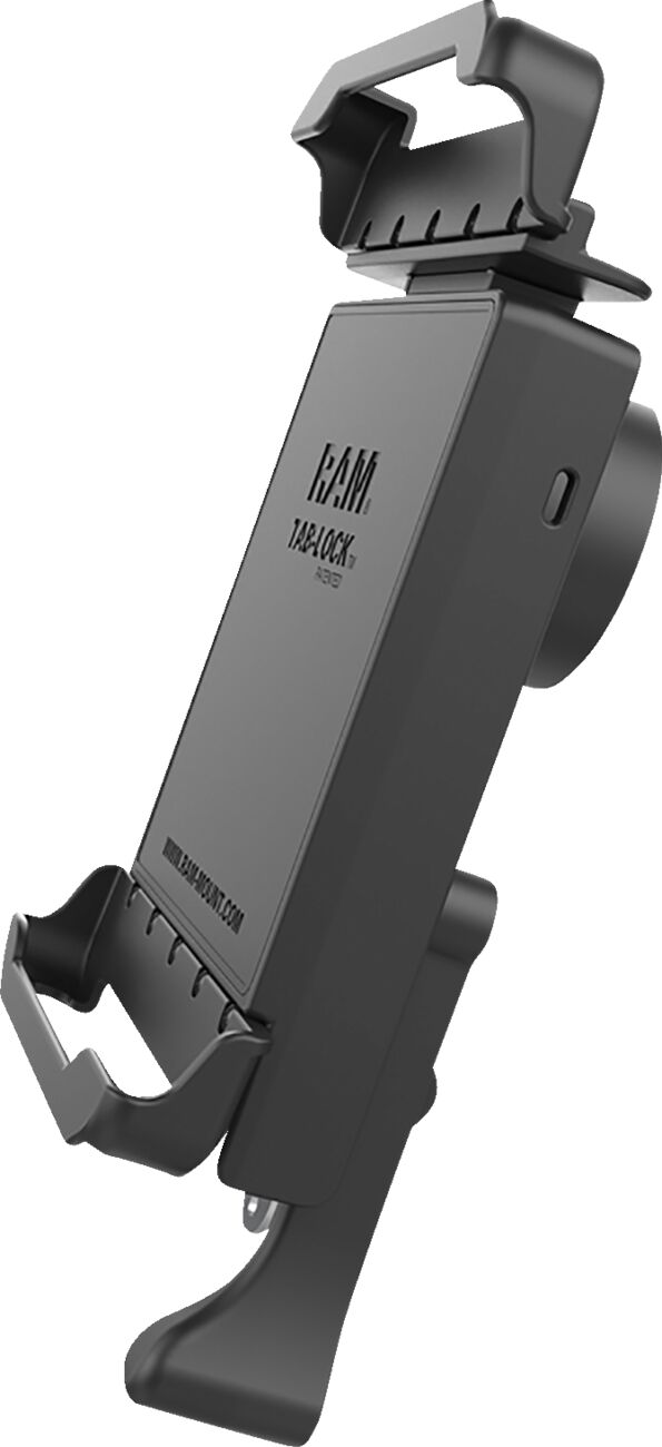 RAM Mounts Tab-Lock™ Spring Loaded Holder Cradle Black Flat Universal Tablet Composite #RAM-HOL-TABL23U
