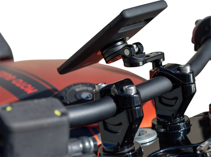 SP Connect Bar Clamp Mount Pro Standard Black Polished Phone Composite #53232