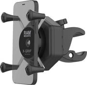 RAM Mounts X-Grip® Mount Kit Vibe Safe™ Cradle Black Powder-Coated Mounting Phone Aluminium #RAM-HOL-UN7-462-400