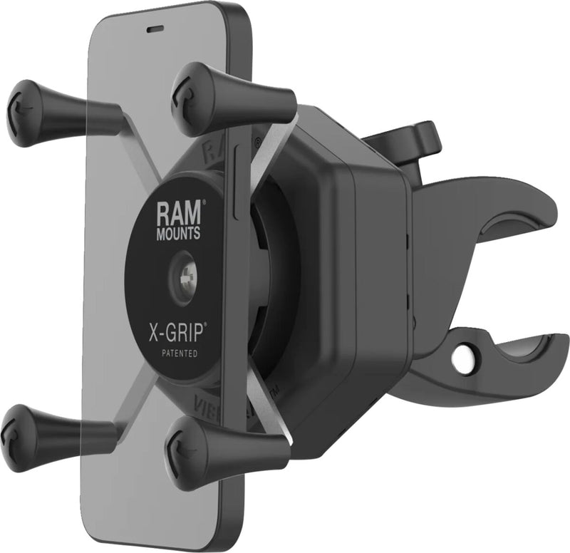 RAM Mounts X-Grip® Mount Kit Vibe Safe™ Cradle Black Powder-Coated Mounting Phone Aluminium #RAM-HOL-UN7-462-400
