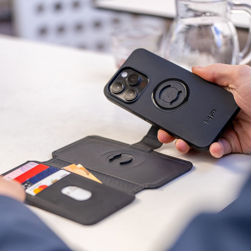 SP Connect Magnetic Flip Cover SPC+ Case Black Phone #52843