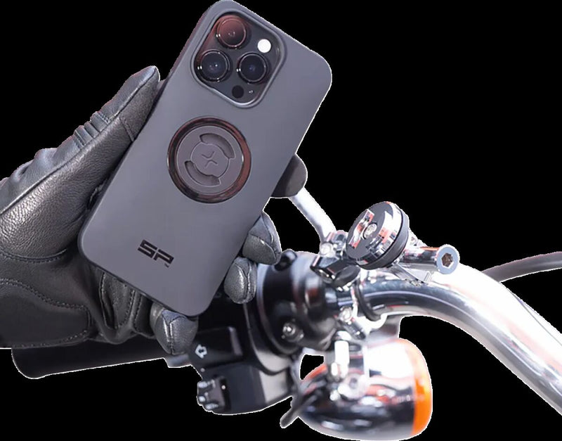 SP Connect 3D Phone Mount Chrome Silver Aluminium Kit #52878