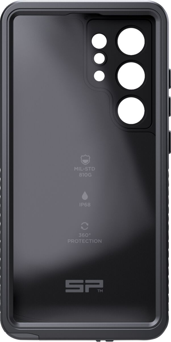SP Connect Xtreme SPC+ Case Black Flat Phone Glass Plastic #52915