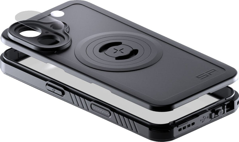 SP Connect Xtreme SPC+ Case Black Flat Phone Glass Plastic #52918