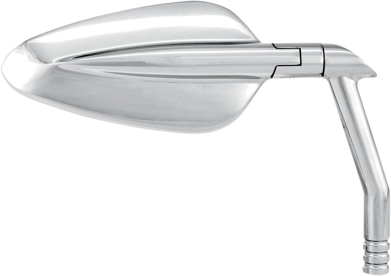 Performance Machine Vision Series Mirror - Side View, Each, 6061-T6 Aluminum - Chrome / Silver