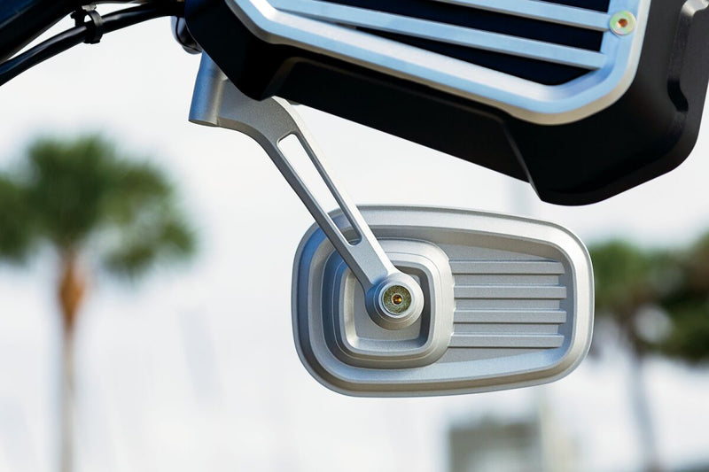 Kuryakyn Dillinger Mirrors In Silver