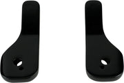 LA Choppers Mirror Drop Down Brackets Black Matte Pair #LA-9001-01B
