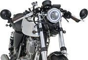 Daytona Bar End Mirror Black Side View Aluminium