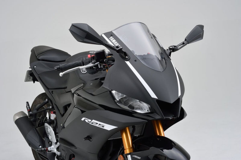 Daytona Aluminium ABS Mirror Black Left Side View