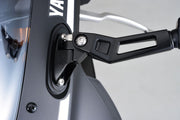 Daytona Aluminium ABS Mirror Black Left Side View