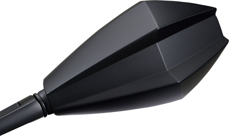 Daytona Aluminium ABS Mirror Black Left Side View