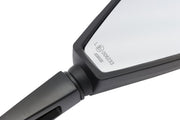 Daytona Aluminium ABS Mirror Black Left Side View